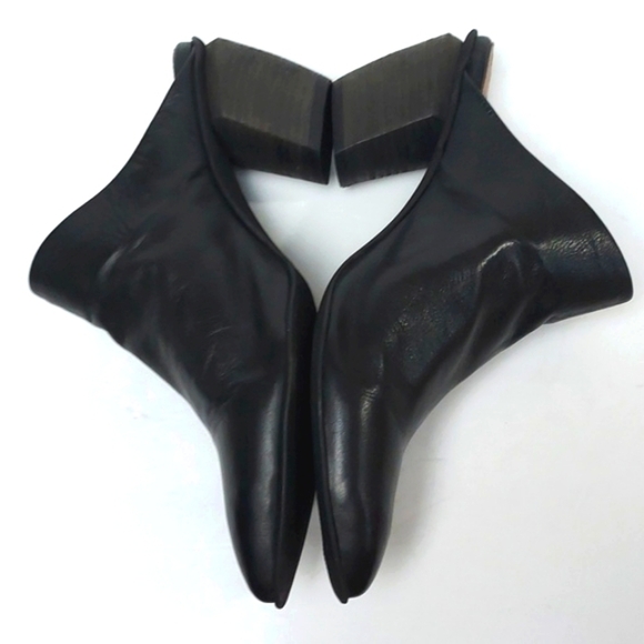 Miz Mooz Amalia Leather Mule Black Size 41 (9.5-10) - Picture 7 of 16